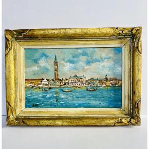 Painting Of Venice By A.w.
